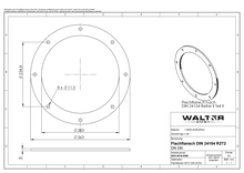 Lade das Bild in den Galerie-Viewer, Flachflansch NW 280 DIN 24154 Reihe 2 Teil 2