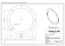 Lade das Bild in den Galerie-Viewer, Flachflansch NW 315 DIN 24154 Reihe 2 Teil 2