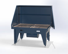 Lade das Bild in den Galerie-Viewer, Arbeitstisch mit Gitterrosten GTAWH-1510 für Absaugung