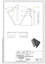 Lade das Bild in den Galerie-Viewer, Kantwinkel 60°