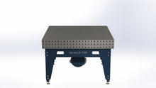 Lade das Bild in den Galerie-Viewer, Schweisstisch / Lochtisch für Absaugung 1200 x 1200 x 150mm System 6x16mm