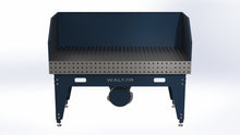 Lade das Bild in den Galerie-Viewer, Schweisstisch / Lochtisch für Absaugung 1600 x 800 x 150mm System 6x16mm