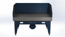 Lade das Bild in den Galerie-Viewer, Schweisstisch / Lochtisch für Absaugung 1600 x 1000 x 150mm System 6x16mm