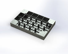 Lade das Bild in den Galerie-Viewer, Schweisstisch / Lochtisch Lochplatte verschweisst 1.200x800x150mm System 6x16mm