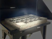 Lade das Bild in den Galerie-Viewer, Bausatz Schweisstisch-/Lochtisch Lochplatte 1200x800x150mm System 6x16mm