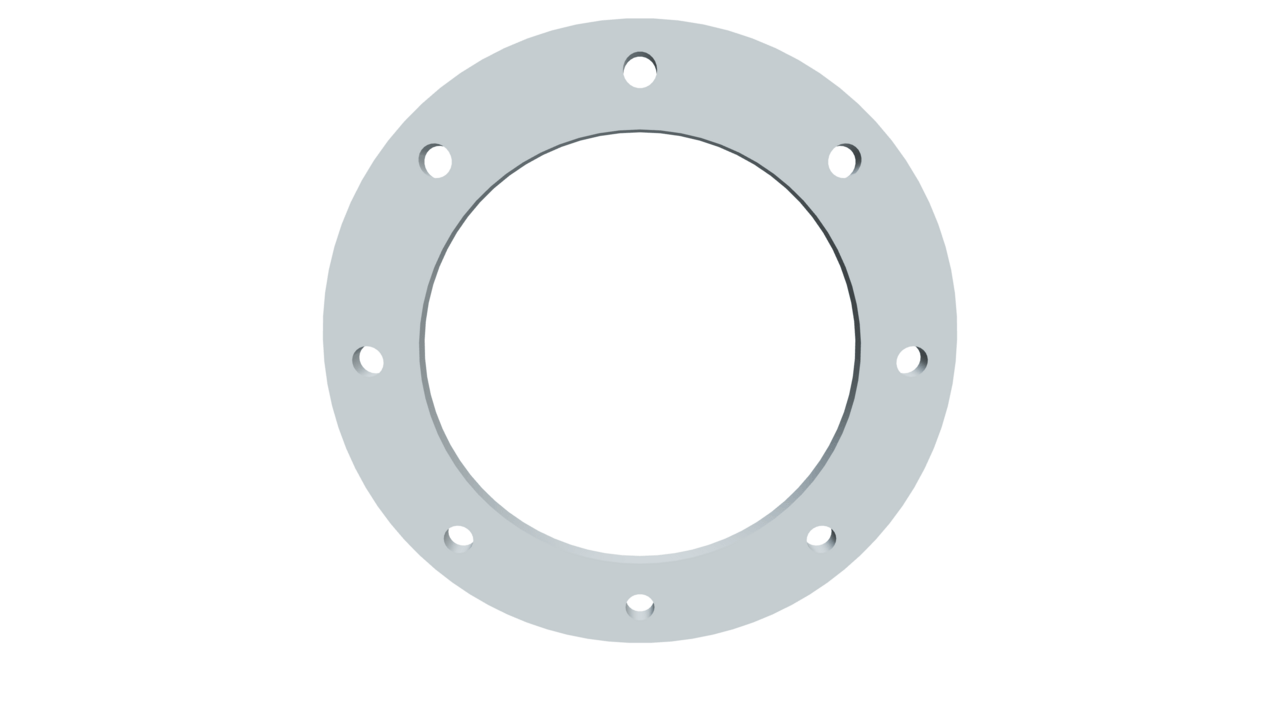 Flachflansch NW 160 DIN 24154 Reihe 2 Teil 2