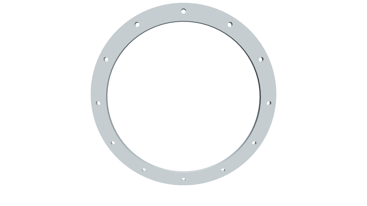 Flachflansch NW 400 DIN 24154 Reihe 2 Teil 2
