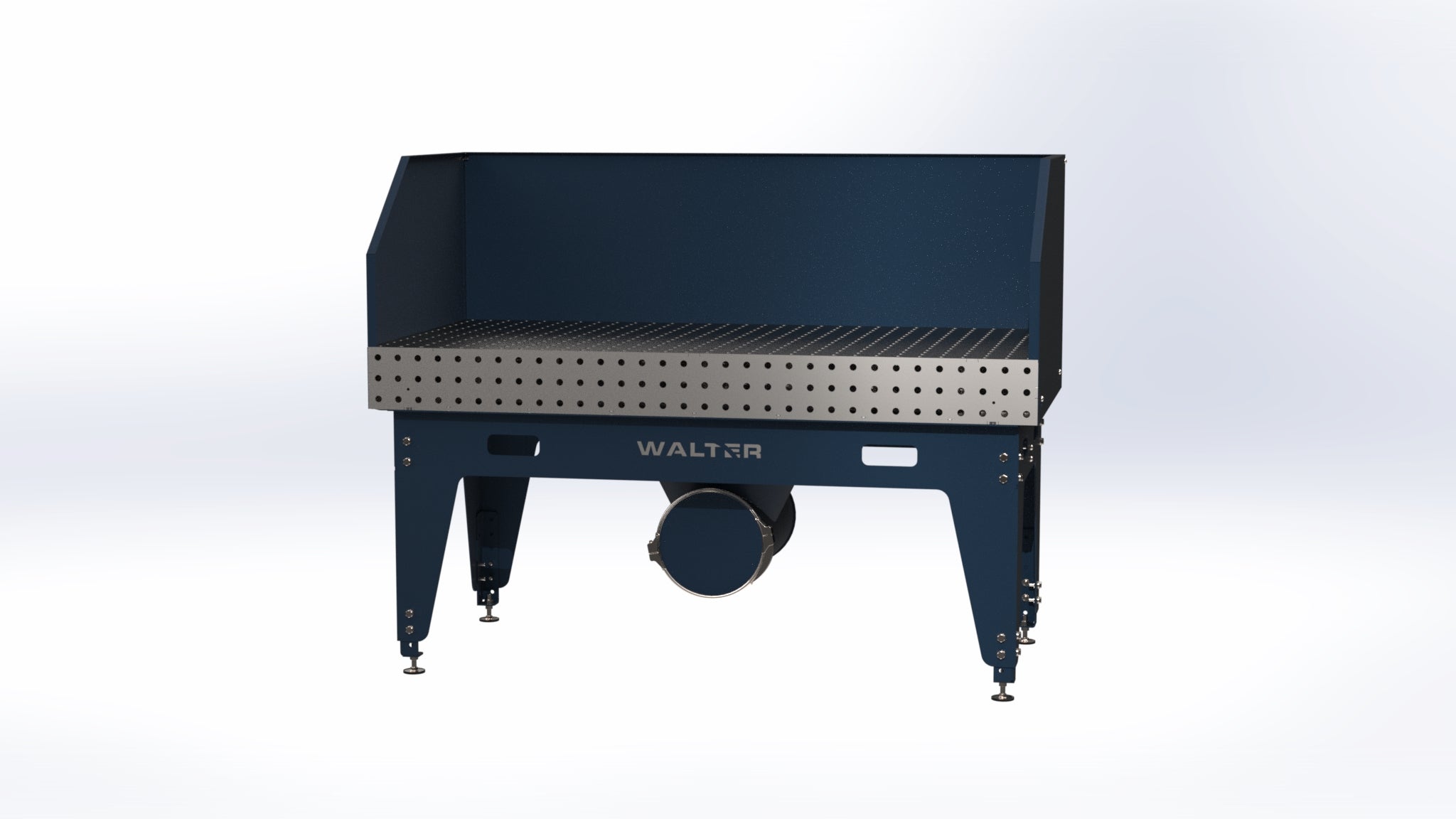 Schweisstisch / Lochtisch für Absaugung 1600 x 800 x 150mm System 6x16mm
