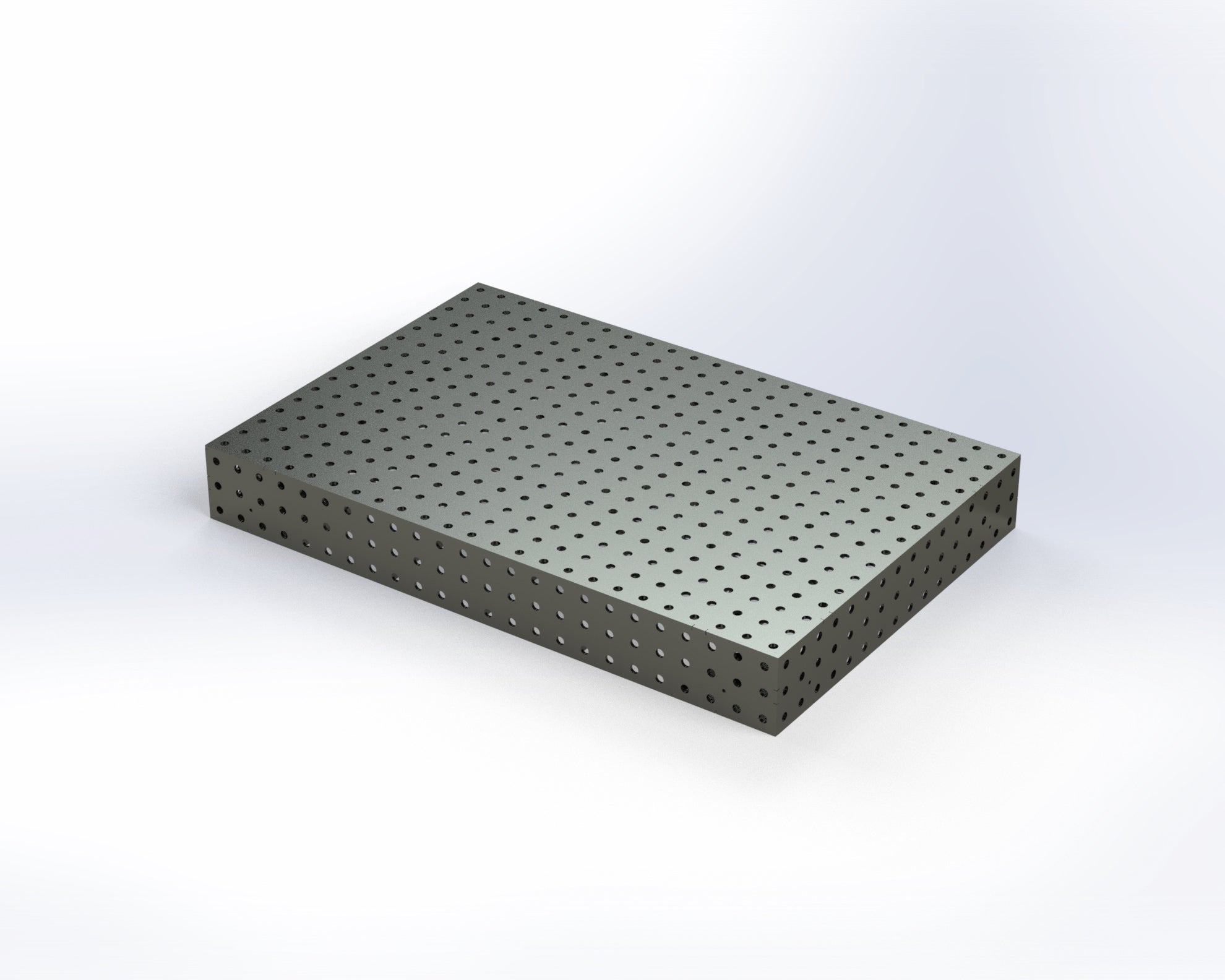 Schweisstisch / Lochtisch Lochplatte verschweisst 1.200x800x150mm System 6x16mm