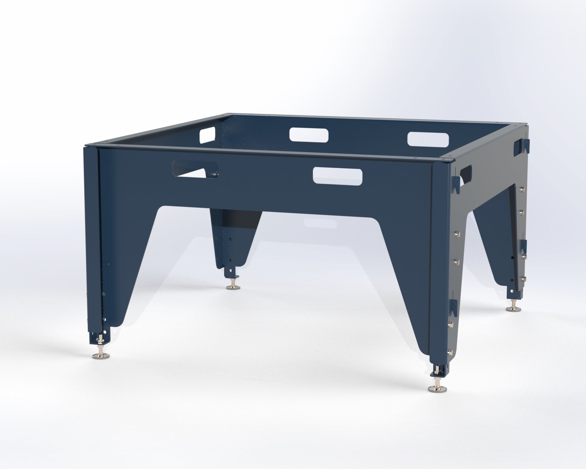 Bausatz Untergestell Lochtisch 1200x1200mm
